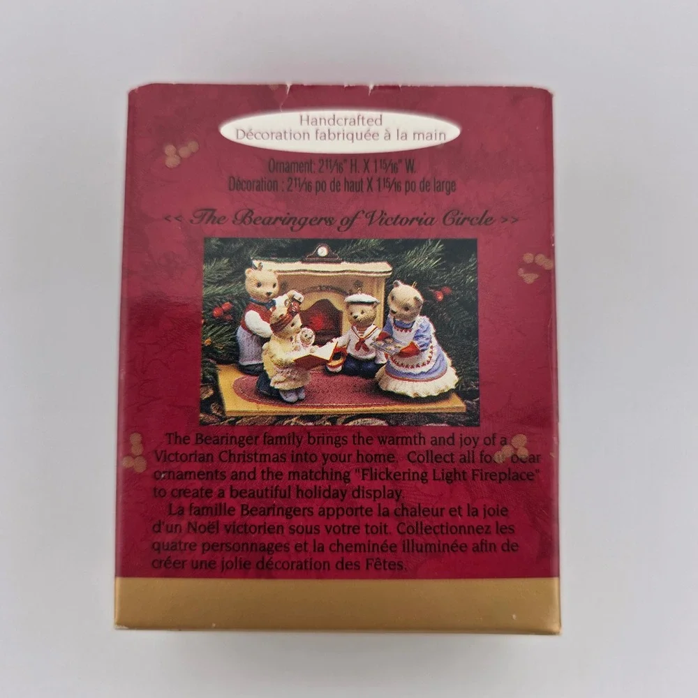 Hallmark Keepsake Papa Bearinger Ornament 1993‎ 1st Series w Box